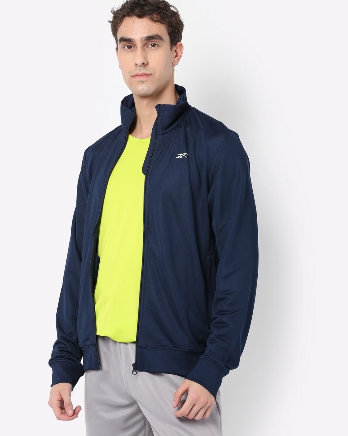 Buy Blue Jackets & Coats for Men by Reebok Online | Ajio.com