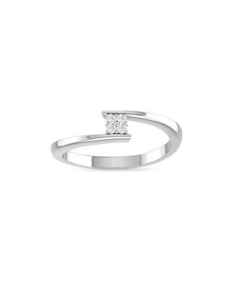 Cartier Love Diamond Ring - Silver