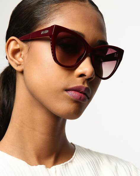 Burgundy 2025 sunglasses womens