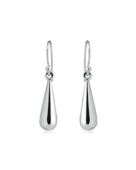 Buy Peora 925 Sterling Silver Oxidised Leverback Small Drop Earrings  Jewellery-PF17E56 Online