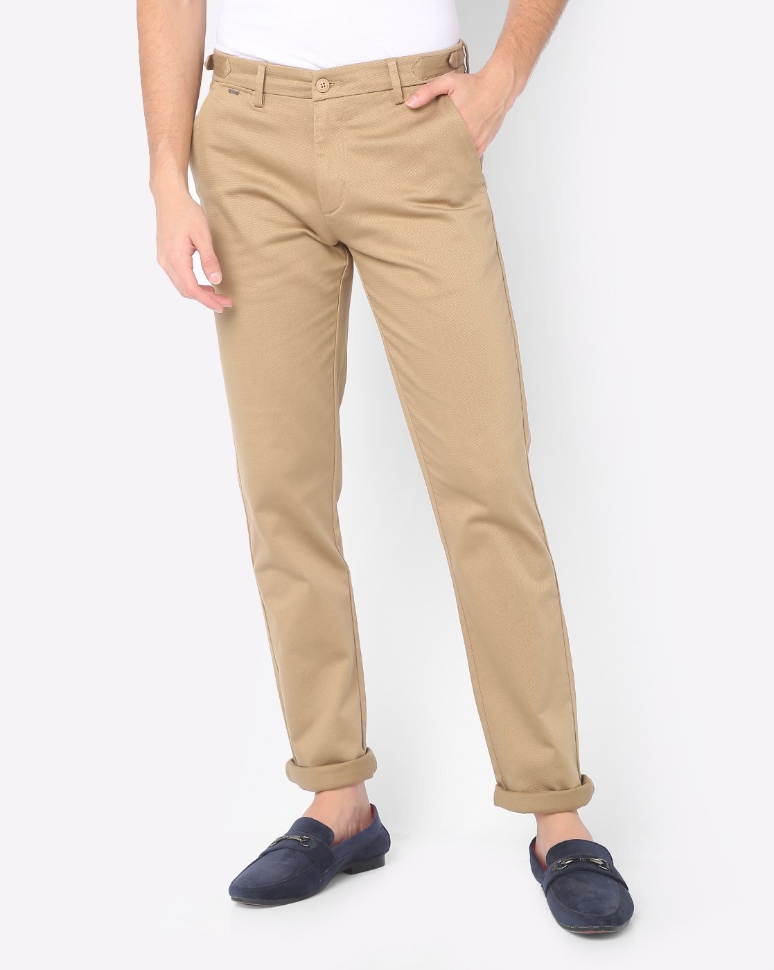 Buy Khaki Trousers  Pants for Men by MONTE CARLO Online  Ajiocom