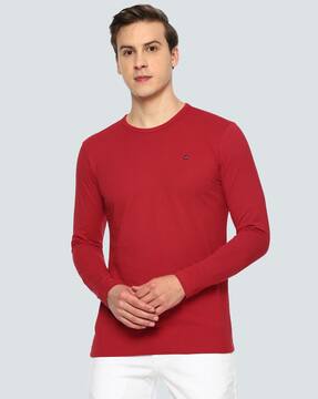 Red Tshirts for Men by LOUIS PHILIPPE 