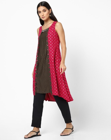 LIVA CERTIFIED WITH POCKET HEAVY RAYON KURTIS ₹ 190 , COMBO PACKING M-2XL