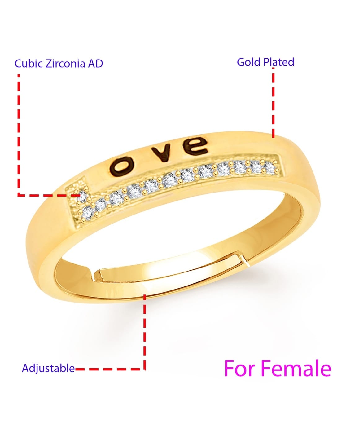 Atoztide 2022 Personalized Custom Fashion Adjustable Opening Stainless  Steel Infinity Name Ring Jewelry Gift For Women Lovers