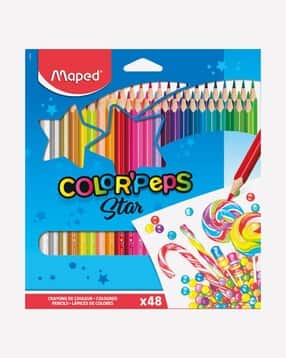 Triangular Wood Colour Pencils-image-2