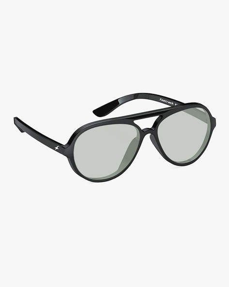 Shop Black Pilot Rimmed Sunglasses - M035BK4P From Fastrack