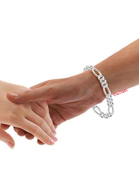 JK Mens Silver Bracelet at Rs 1000/piece in Rajkot | ID: 20253450248