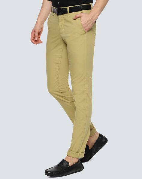 Buy Khaki Trousers \u0026 Pants for Men by 