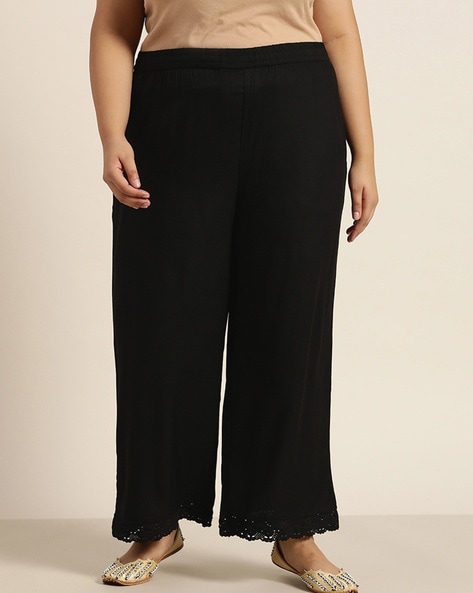 Pants with Lace Hems Price in India