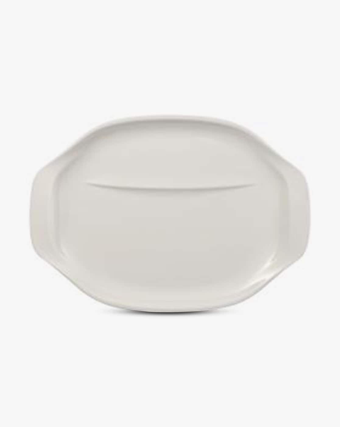 2 Person Set 36 x 25 x 2.5 cm White Premium Porcelain Villeroy & Boch BBQ Passion All-round Barbecue Plate 