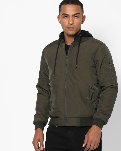 Buy Olive Green Jackets Coats for Men by ALTHEORY Online Ajio