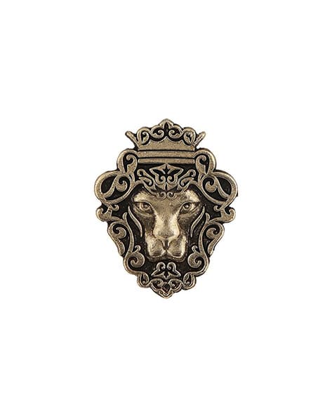 MAHI Gold Plated Lion Shape Tie Tack Lapel Pin Brooch