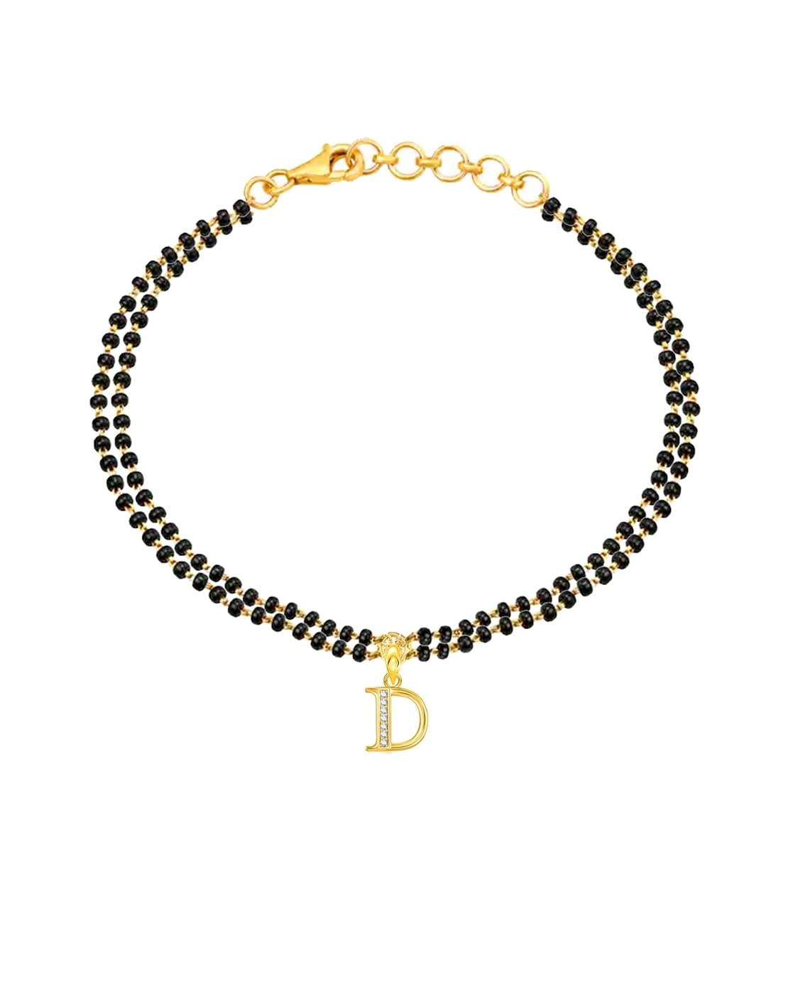 Buy Leafy Alphabet D Diamond Bracelet Online  CaratLane
