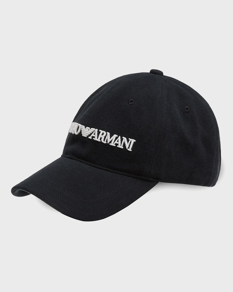 Buy Black Caps Hats for Men by EMPORIO ARMANI Online Ajio