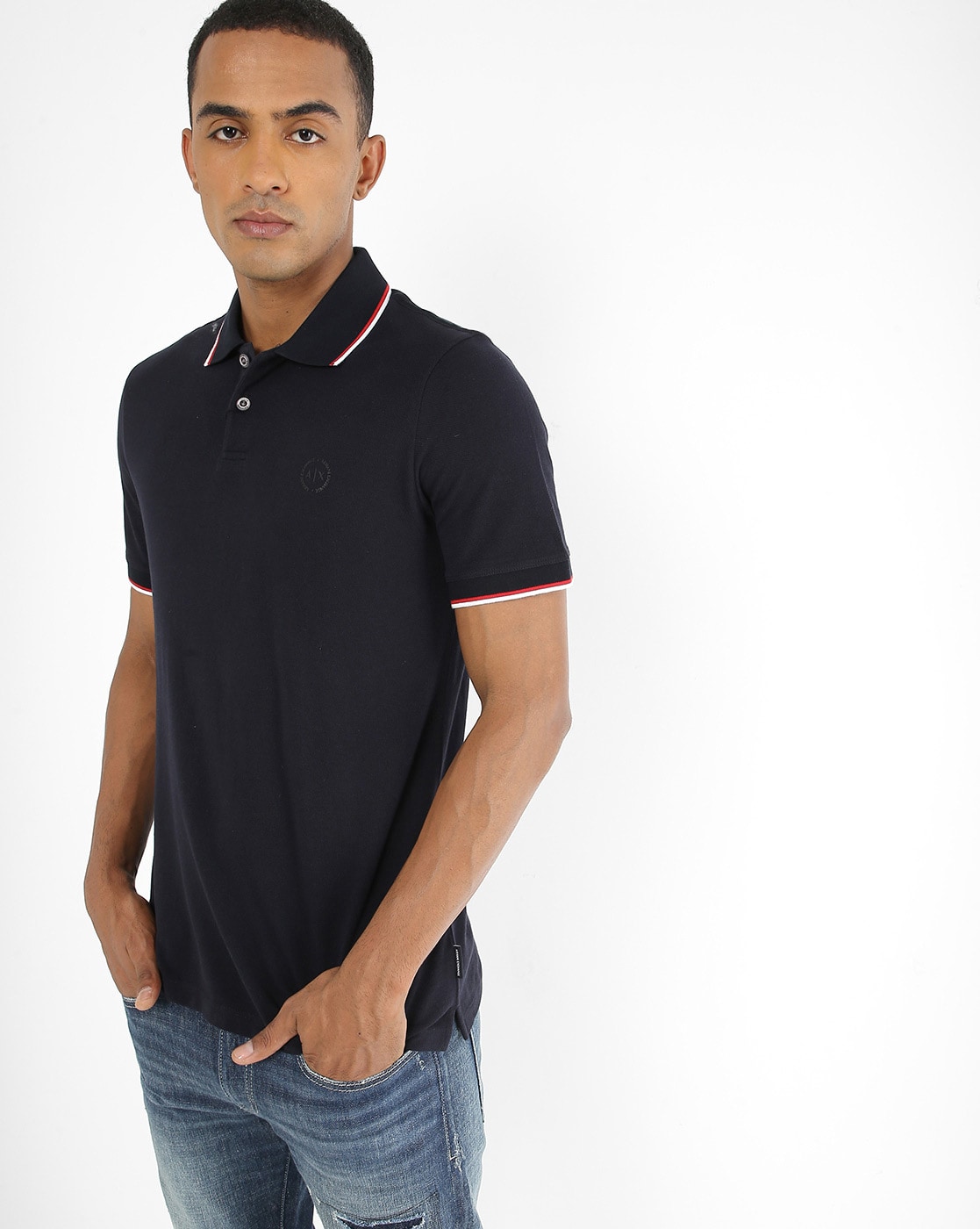 Buy Navy Tshirts for Men by ARMANI EXCHANGE Online 