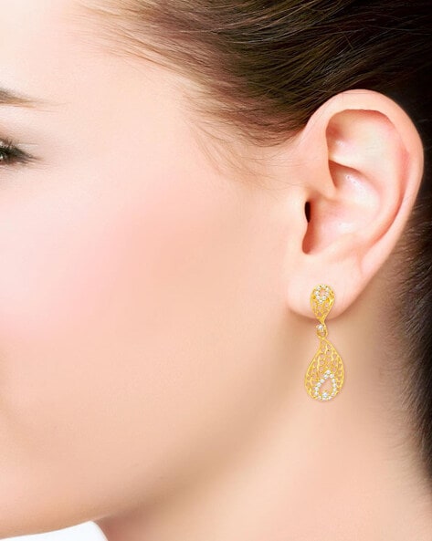 Buy Matte Filigree Earrings, Gold Drop Metal Filigree Earrings, Filigree  Jewelry, Metallic Gold Jewelry Cutout Lace Earrings, Metal Geometric Online  in India - Etsy