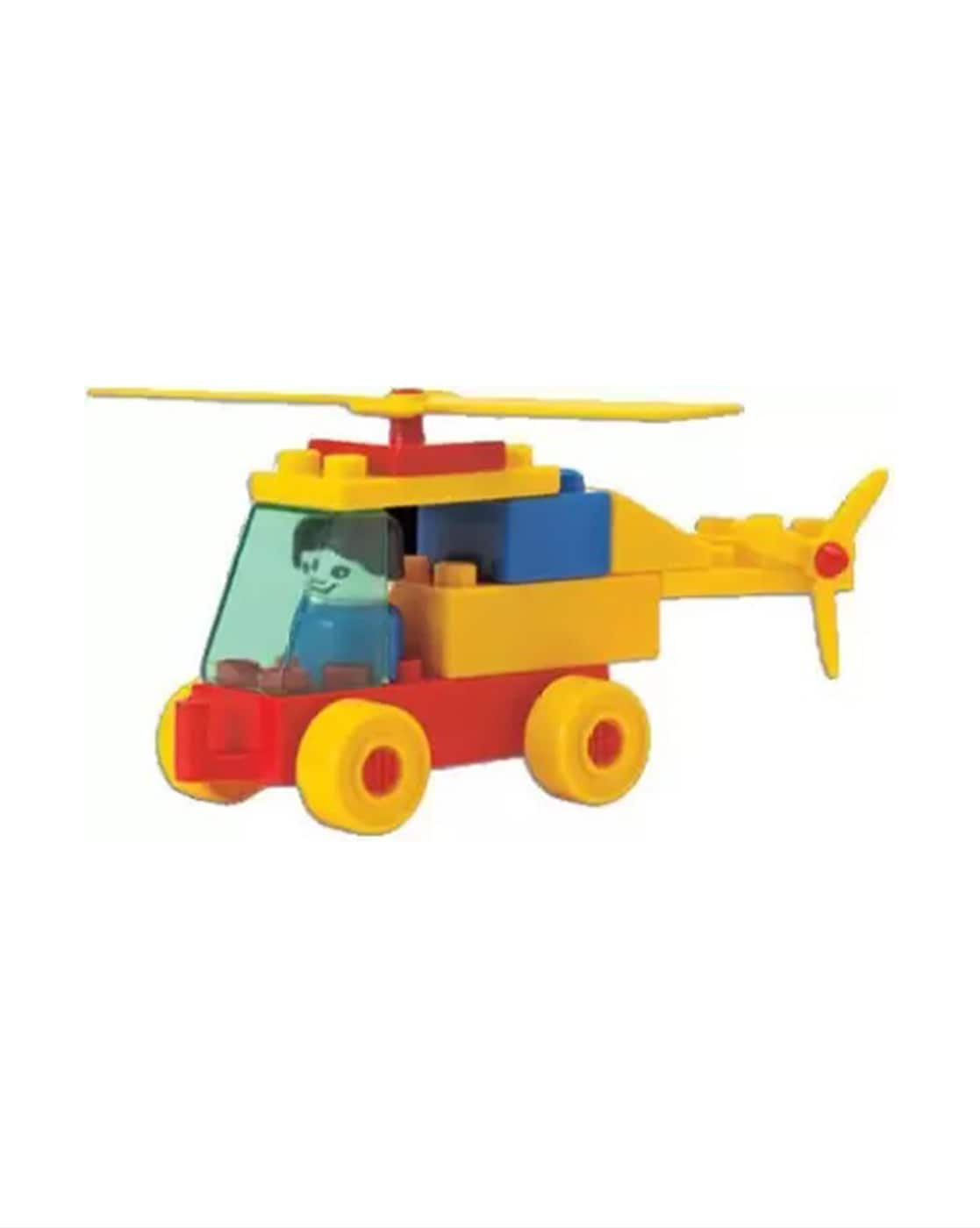 Peacock Toys & Games Peacock Helicopter Set - Premium Interlocking Blocks -  Peacock Helicopter Set - Premium Interlocking Blocks . Buy AEROPLANE &  HELICOPTER toys in India. shop for Peacock Toys 