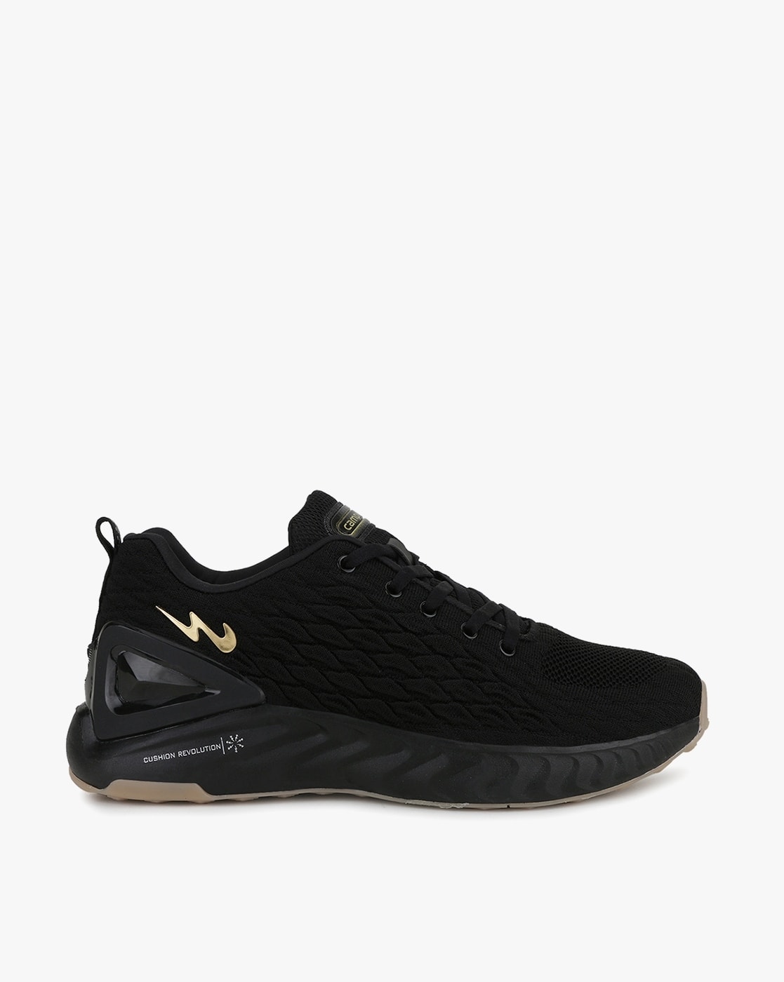 Black Sports Shoes for Men by Campus 