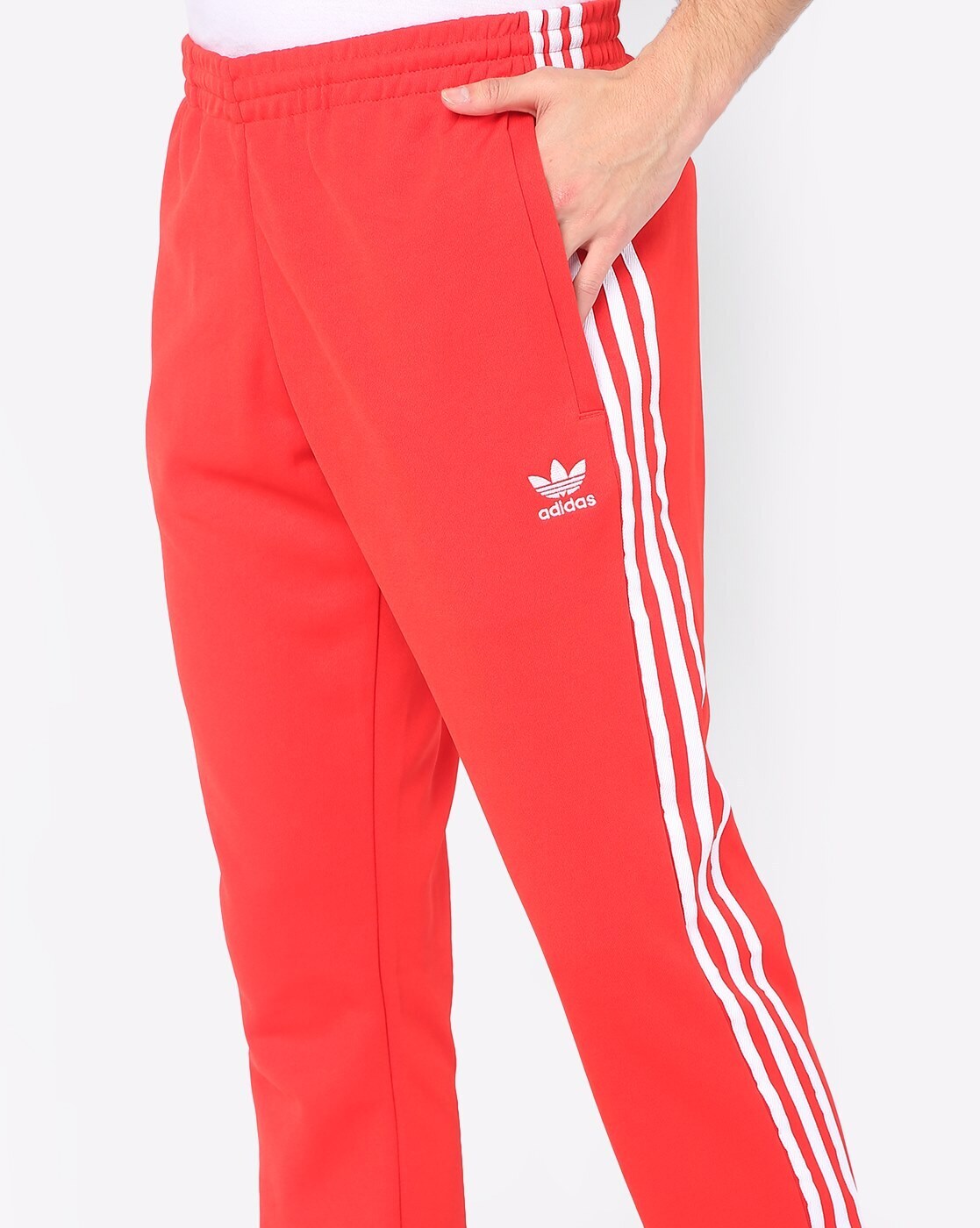 Solid Adidas Joggers Lower Regular Fit