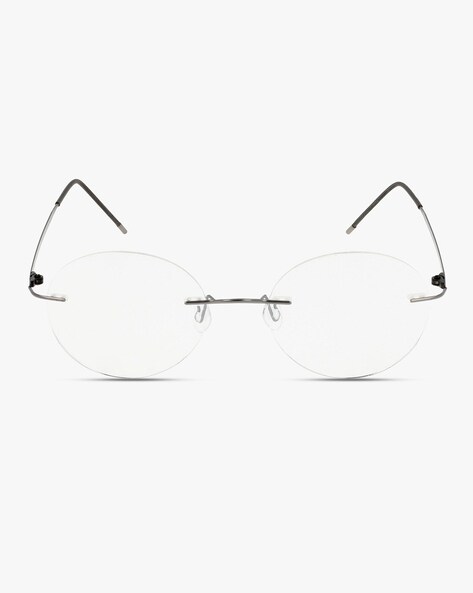 Eyeglasses circular top