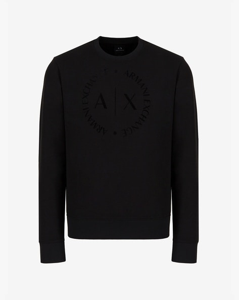 Buy Black Sweatshirt Hoodies for Men by ARMANI EXCHANGE Online