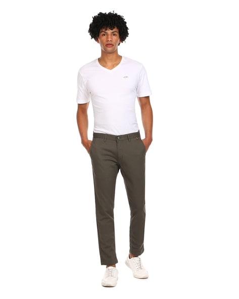 Buy Olive Trousers & Pants for Men by U.S. Polo Assn. Online