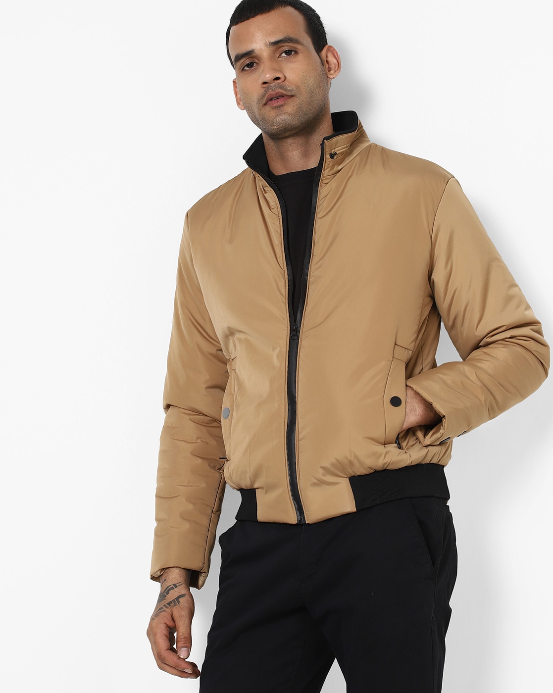 Men's Lightweight Bomber Jacket Fall Winter Outdoor - Temu