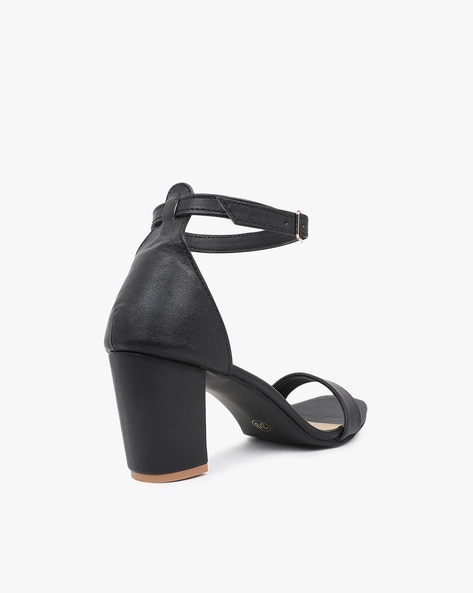 Black Spiral Wraparound Ankle Sandals – Crosscentury Fashion