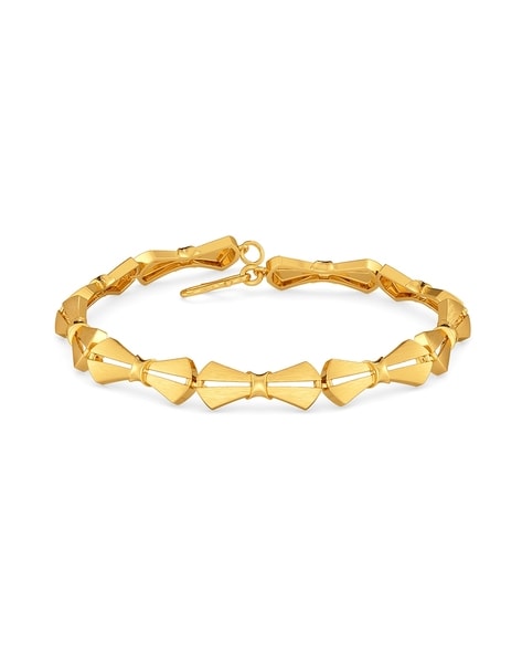 Buy Melorra 18k Gold Bow Banters Bracelet for Women Online At Best Price   Tata CLiQ