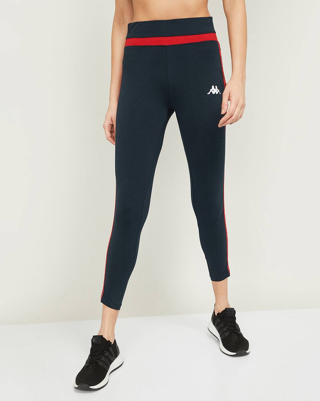 Buy Navy Blue Leggings for Women by 