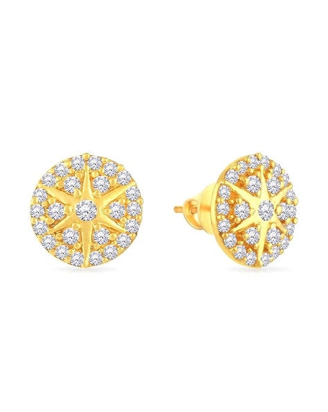 Buy Malabar Gold and Diamonds 22 kt Gold Earrings for Kids Online At Best  Price @ Tata CLiQ