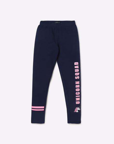 Buy Navy Blue Track Pants for Girls by RIO GIRLS Online