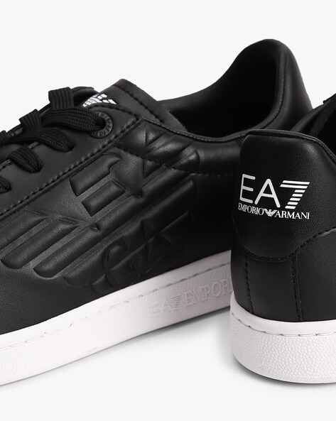 Embossed Logo Sneakers