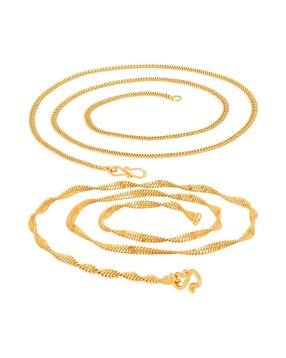 Buy Gold-Toned Chains for Men by 
