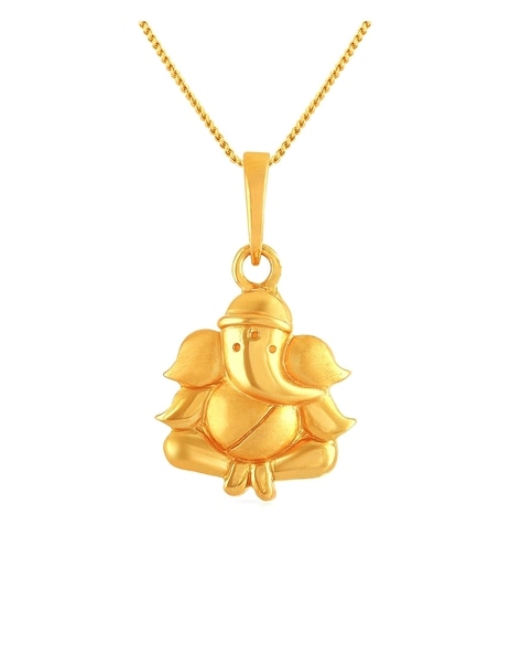 Gold locket hot sale of ganesh