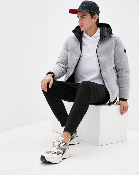 Armani exchange grey clearance jacket