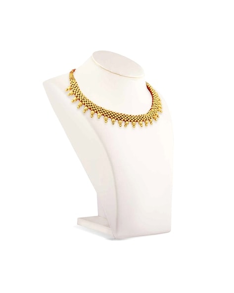Buy Gold Inspired Latest Light Weight Kerala Necklace One Gram Gold  Jewellery