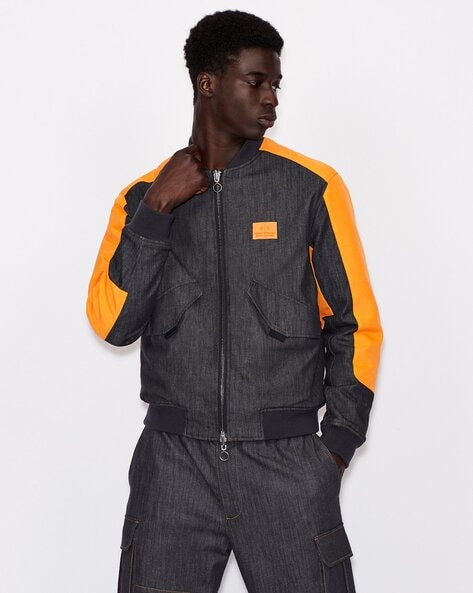 Buy Grey & Orange Jackets & Coats for Men by ARMANI EXCHANGE Online |  