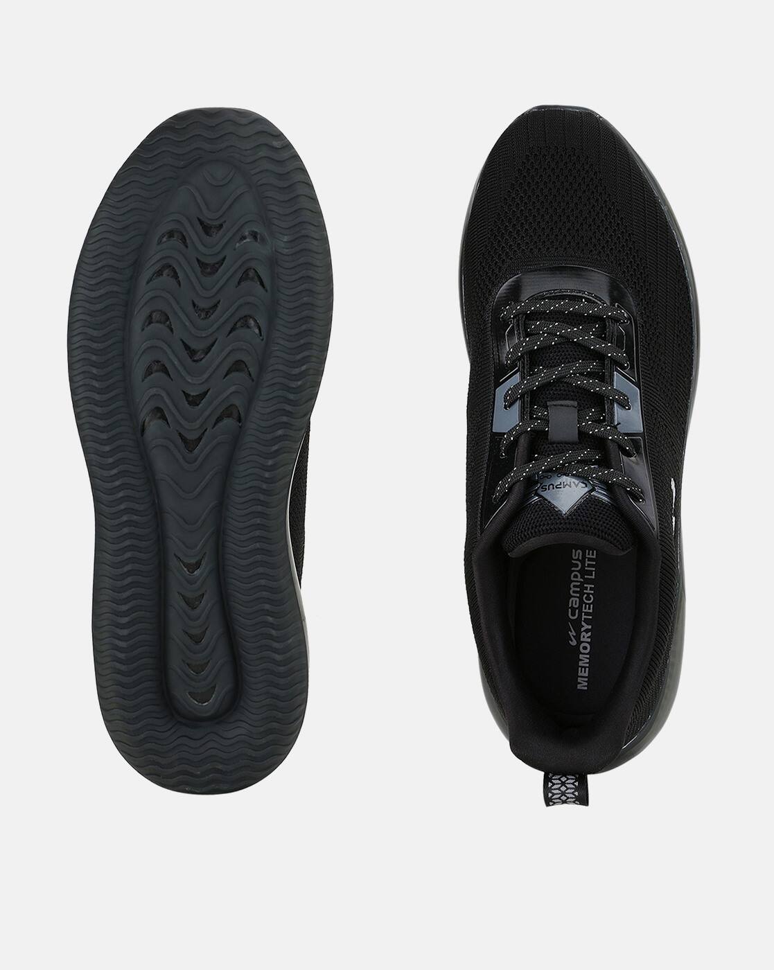 Black Sports Shoes for Men by Campus 