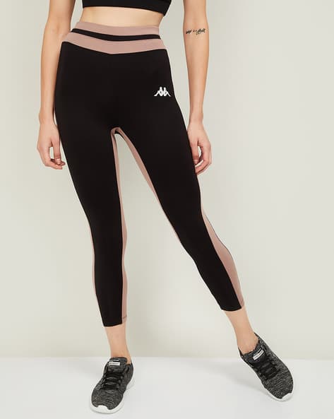 Buy BLACK Leggings for Women by KAPPA 