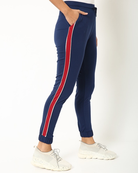 Buy Navy Blue Track Pants for Women by Teamspirit Online