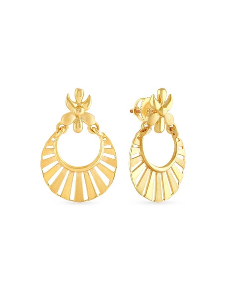 Gold Antique Chandbali Design - South India Jewels | Gold bridal earrings, Gold  earrings designs, Indian jewellery design earrings