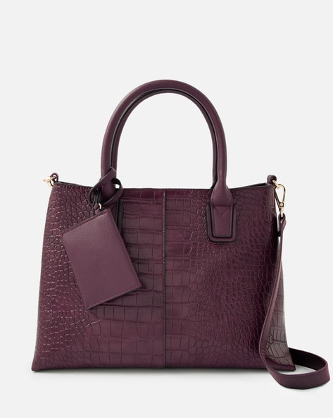 Buy Burgundy Red Handbags for Women by Fig Online | Ajio.com