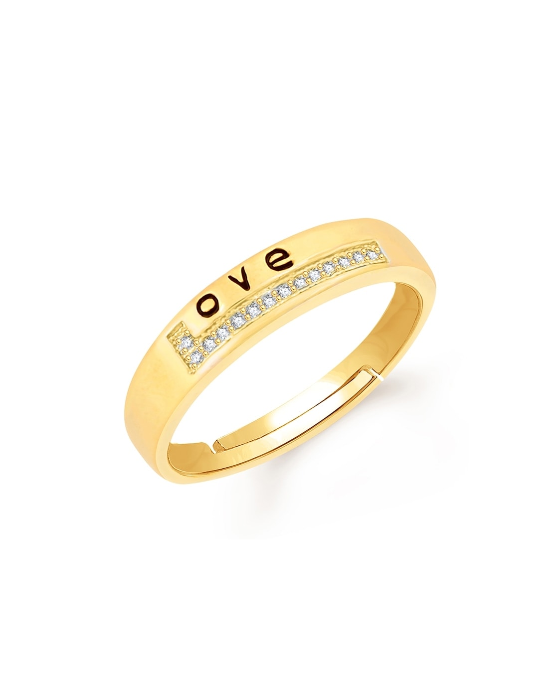 999 Pure Gold Heart in Love Ring | SK Jewellery
