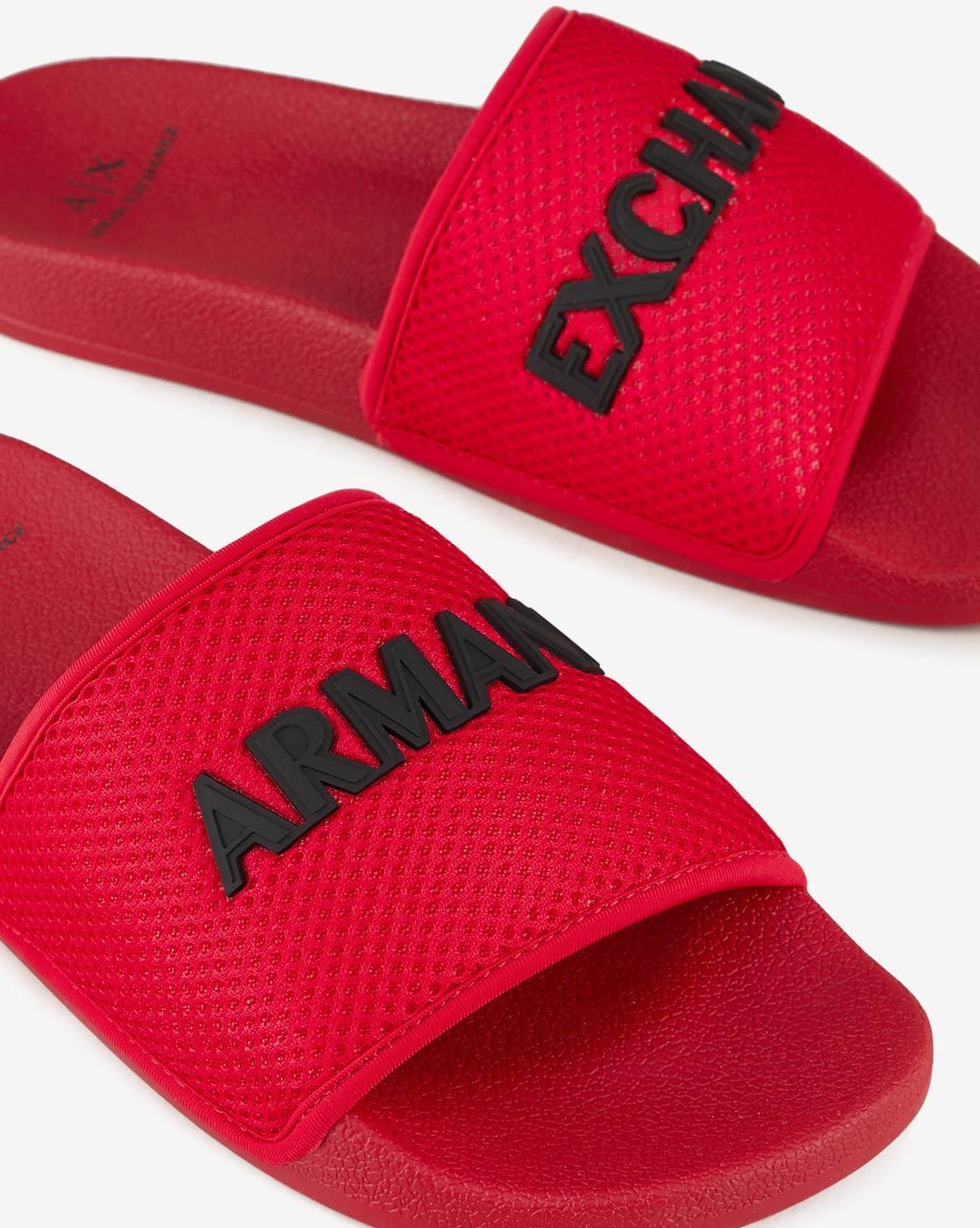 Buy Red Sandals for Men by ARMANI EXCHANGE Online 