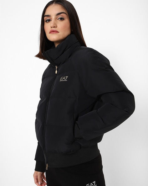 Buy Black Jackets Coats for Women by EA7 Emporio Armani Online