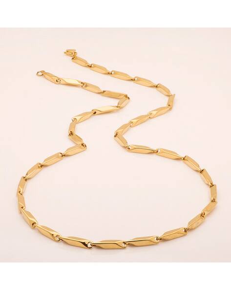 Buy Gold-Toned Chains for Men by 