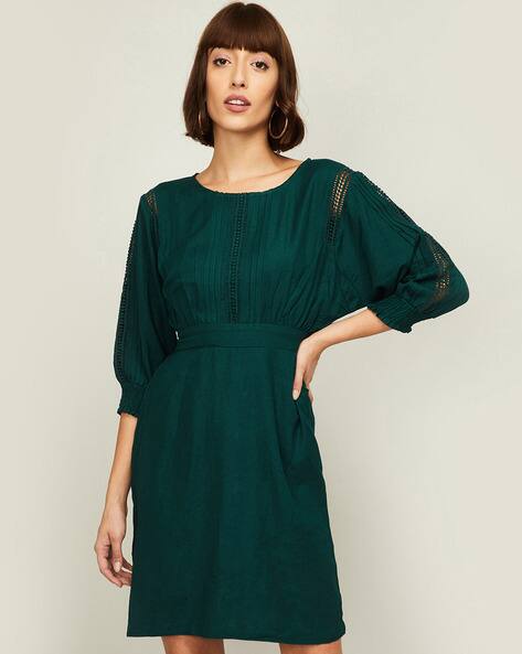 Buy Green Dresses for Women by The Dry 