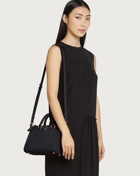 Prada Galleria Mini Leather Top-handle Bag in Black