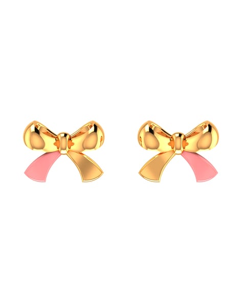 Buy Yellow Gold Earrings for Women by Zeya Online  Ajiocom